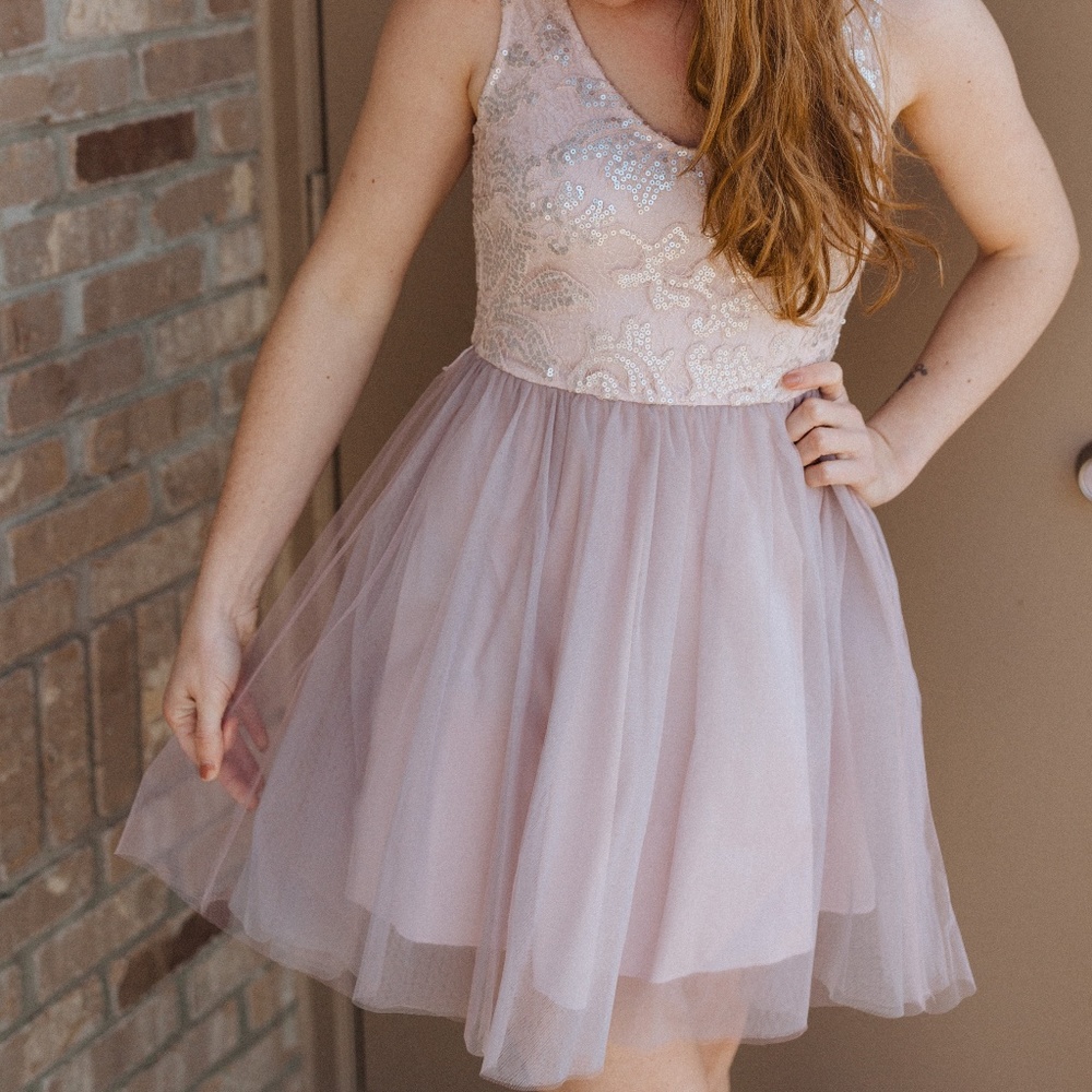 Sequin Top Party/Homecoming Dance Dress